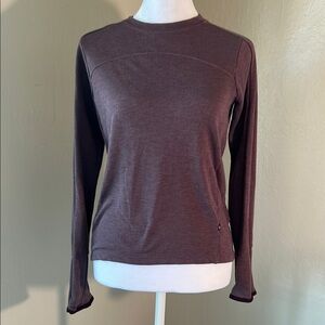 Women's Long Sleeve Top - Brown